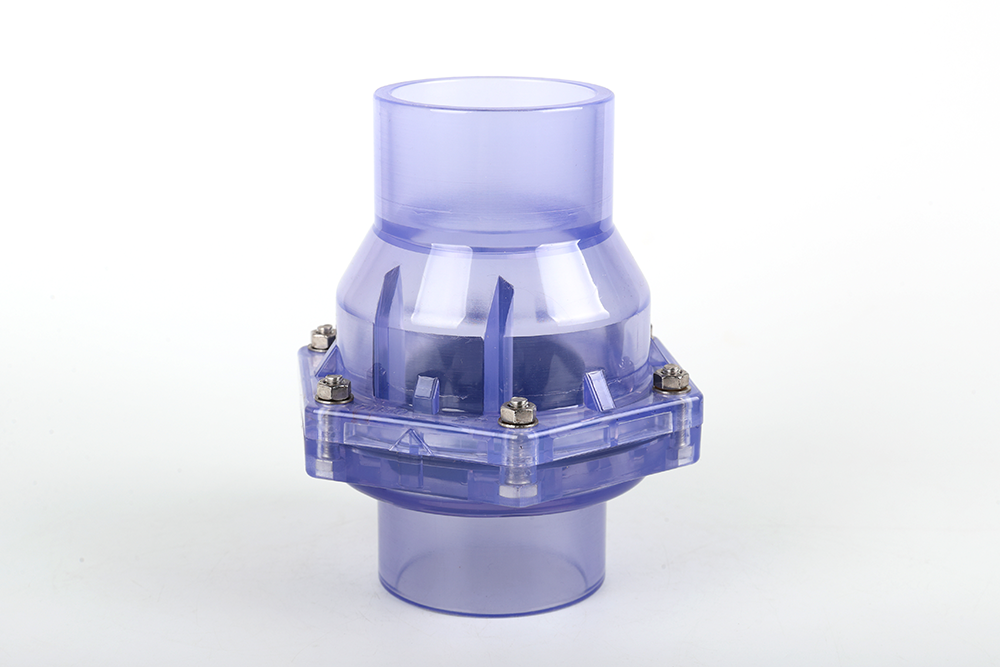 武山透明翻板式止回阀